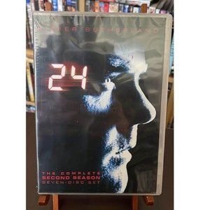24 - The Complete Second Season - DVD - NEW - Kiefer Sutherland